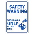 Signmission Public Safety Sign, Safety Warning, 24in X 36in Decal, 36" W, 24" L, Safety Warning OS-NS-D-2436-25579
